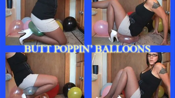 REQUEST~Butt Poppin Balloons