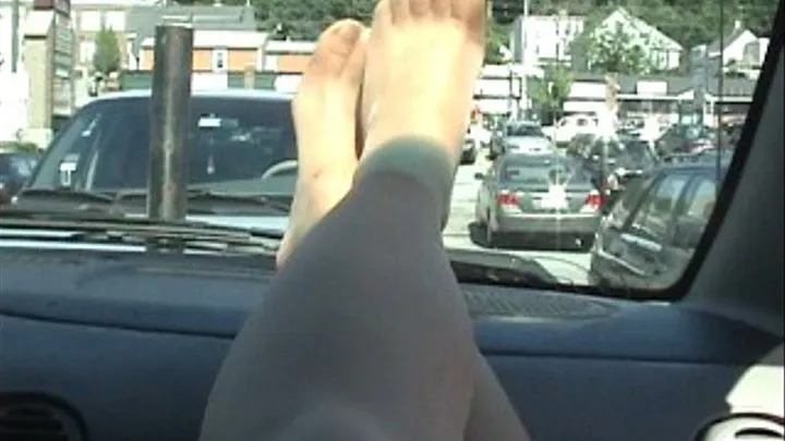 Sheer Tan Dashboard Feet~REQUEST