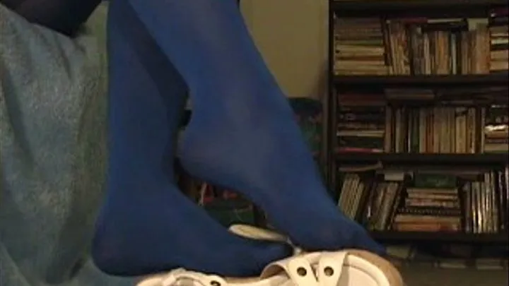 Royal Blue Neon Wolford Tights~