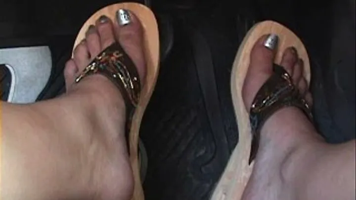 Thong Sandal Pedal Pumping~