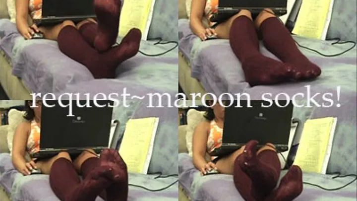 Request~Old Maroon Socks