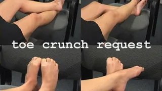 Toe Crunch Request!