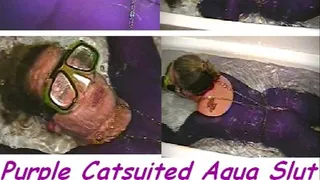 Purple Catsuited Aqua Slut Part1