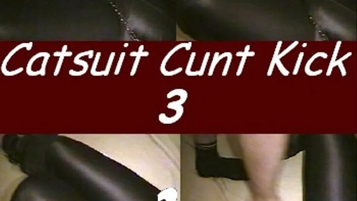 Catsuit Cunt Kick3