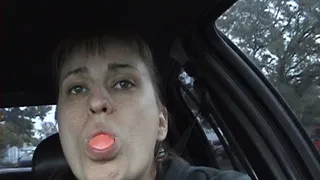 Gum Smacking while Driving