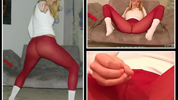 Samantha Ryan "Good Girl" Sweet & Sexy "Stroke it for me" J/O Pantyhose 3 clip 1