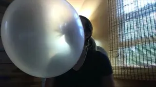 SuperModel blows Super Bubble pt 3