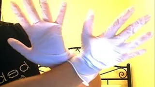 Surgical gloves and hairy forearms