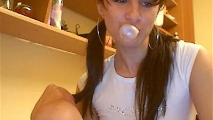 Pigtails and snapping gum