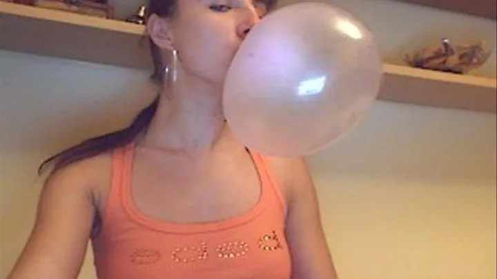 Noisy chewing and blowing bubbles