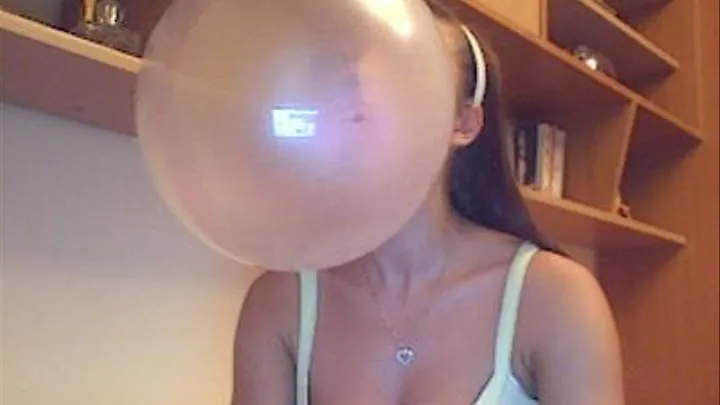 Huge pink bubbles