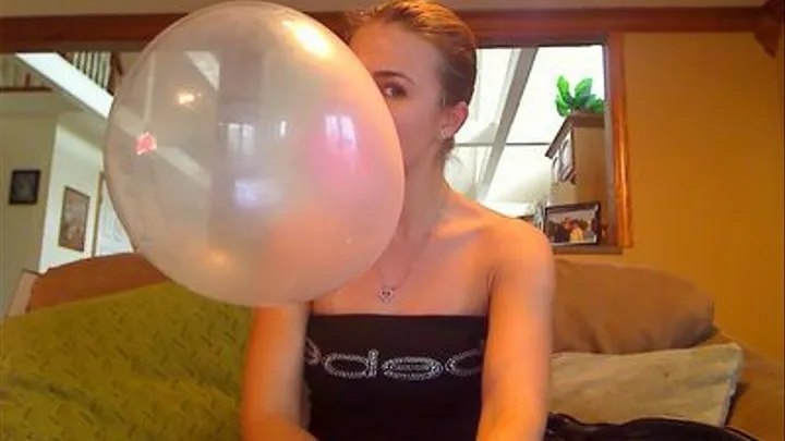 Live recorded clip and huge bubbles