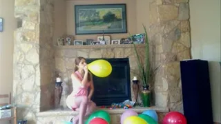 12" Balloons Inflating Biggg