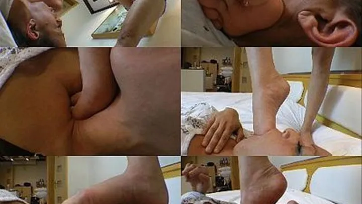 GIANT DANGEROUS BIG FEET -- TOP GIRL BRITTINEY GIANT - CLIP 3 - exclusive MF