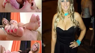 PERFECT5 FEET DESTROYS MOUTH - TOP GIRL CAROLINE ZIMERMAN - CLIP 4 exclusive