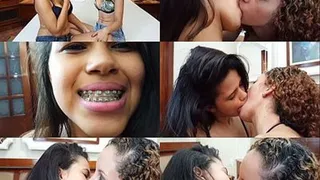 HOT KISSES VOL # 613 - DENTAL EQUIPMENT GIRLS - NEW MF NOV 2015 - CLIP 1 - never publishied