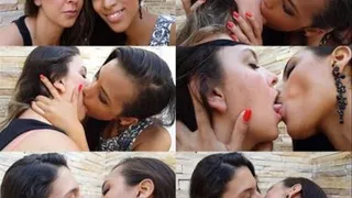 HOT KISSES VOL # 620 - WHITE GIRL VS BRUNETTE - NEW MF DEC 2015 - CLIP 1 - EXCLUSIVE MF