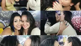 HOT KISSES GIRLS - REAL FRIENDS FOR MORE THAN 10 YEARS!! - CLIP 1