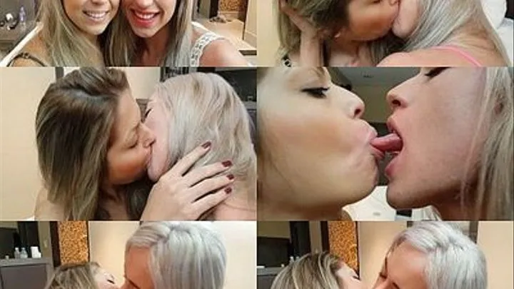 HOT KISSES HORNY TOP BLONDES - JULIA SHINEIDER & PATRICIA CAMPOS - CLIP 1