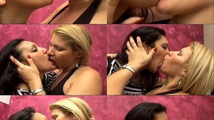 HOT KISSES BLOND vs BRUNET VOL # 64 - NEW MF OCTOBER 2009 - CLIP 4