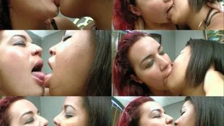 HOT KISSES - VOL # 253 - REDHEAD vs BLACK - NEW MF 2012 - CLIP 4 - exclusive MF