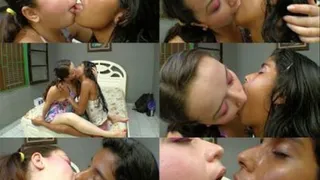 HOT KISSES INTERRACIAL - BLACK & WHITE - VOL # 255 - NEW MF 2012 - CLIP 2 - exclusive MF