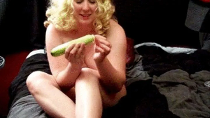 CUCUMBER COCK FUCK