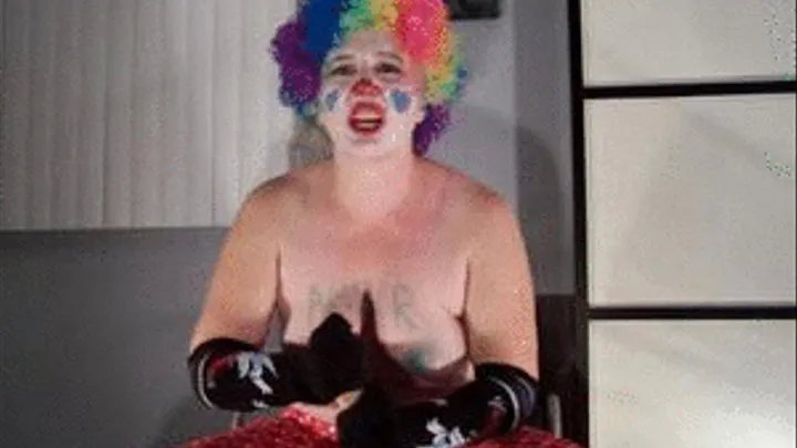 Crazy Sock Hands Cock Clown