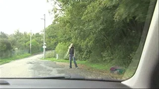 Ticklish hitchhiker