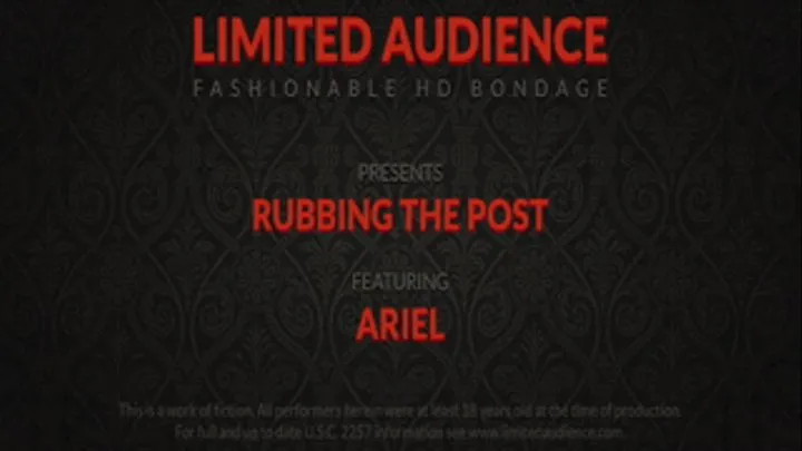 Rubbing The Post starring Ariel