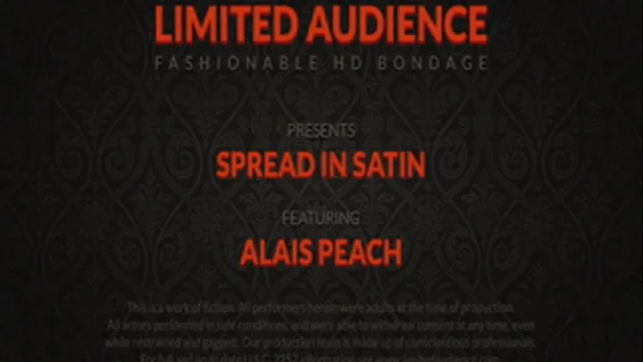 Spread In Satin starring Alais Peach