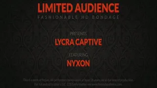 Lycra Catsuit Bondage starring Nyxon