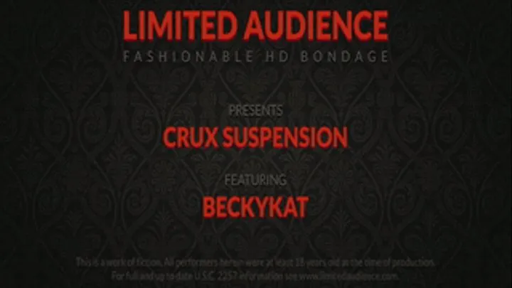 Crux Suspension starring Beckykat