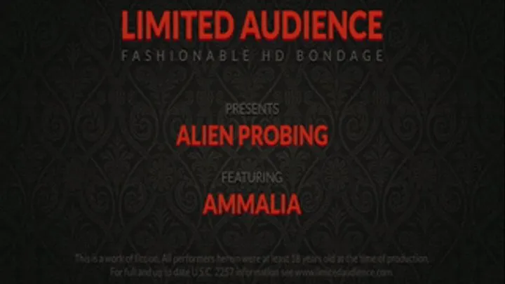 Alien Probing starring Ammalia