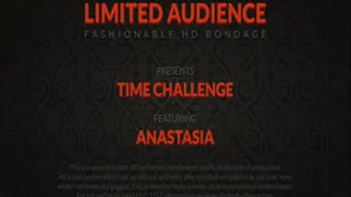 Ballgag and Bondage Time Challenge starring Anastasia