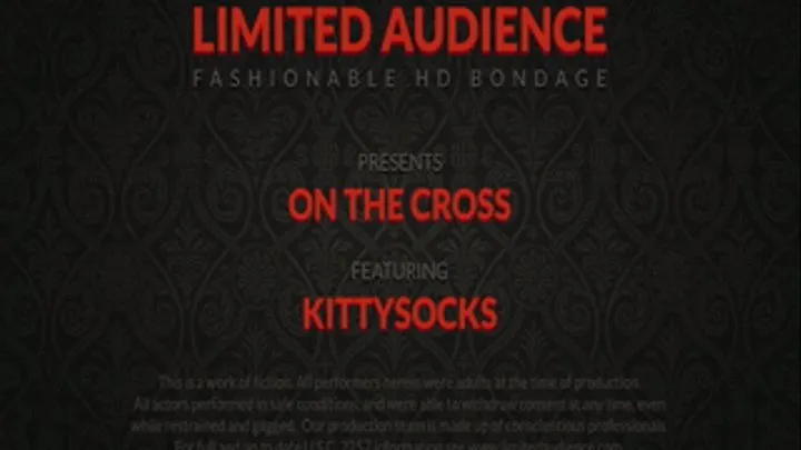 Barefoot On The Cross starring Kittysocks