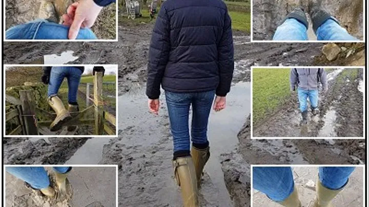 Muddy Welly Walk with KinkyBoots