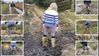 Muddy Woods and Moors in Wellies