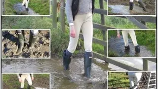 Muddy Winter Walk in Hunter Balmoral Wellies - Part 2