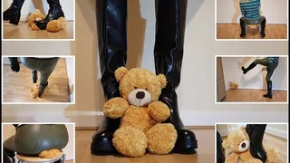 Teddy Bear Crush under Boots and Butt