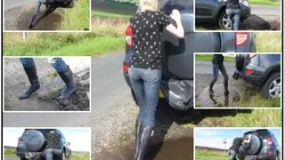 Custom Clip: Car Push in Leather Boots