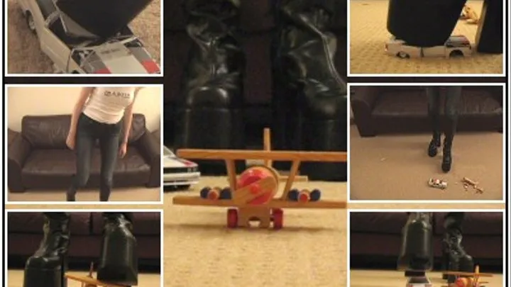 Custom Clip - Crushing Toys in Platform Boots