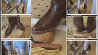 Crushing Fast Food in Cowboy Boots