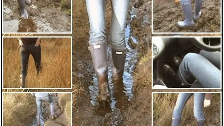 A Walk in the Country in Hunter Wellies