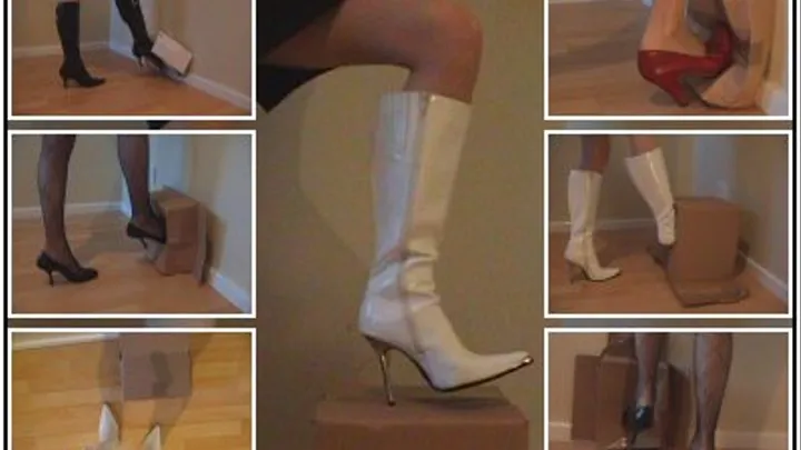 Custom Clip - Crushing Boxes in Shoes & Boots