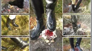Outdoor Crushing in Riding Boots - Part 1
