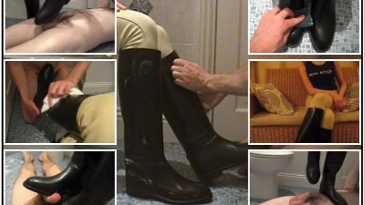 Custom Clip - Shoeshine in Riding Boots