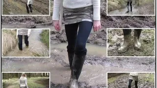 Walk in Muddy Riding Boots
