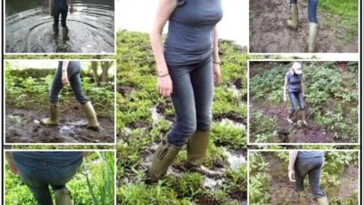 Le Chameau Wellies in the Mud