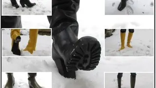 Boots in the Snow